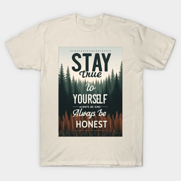 Stay true to yourself T-Shirt by Iceman_products